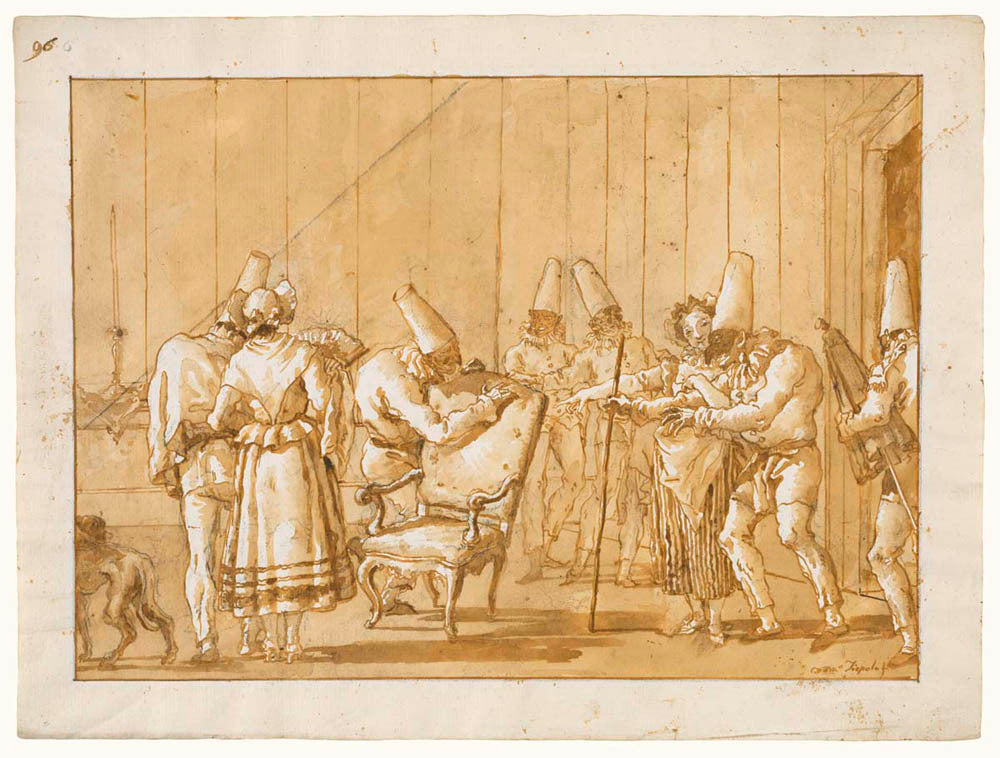 Punchinello is Helped to a Chair Gm-00006401