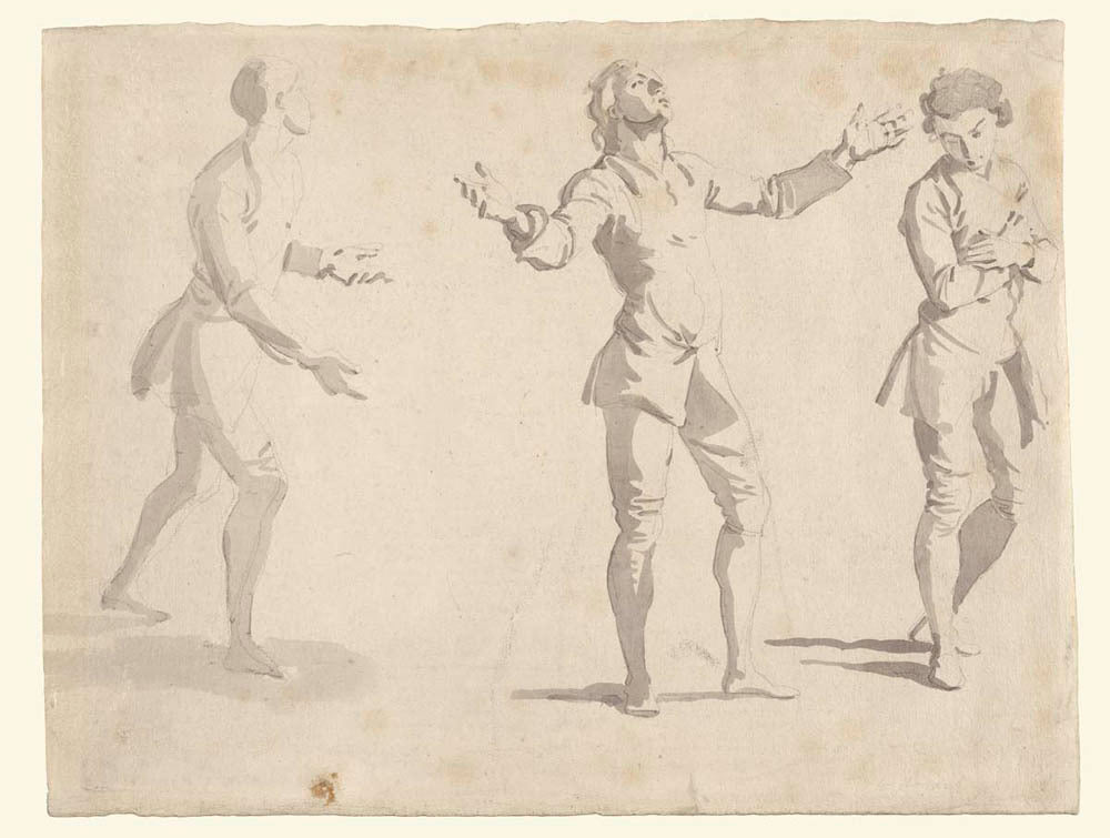 Three Figure Studies Gm-00008001