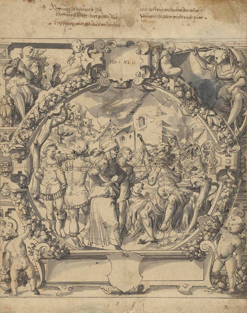 Job on the Dung Hill Gm-00013601