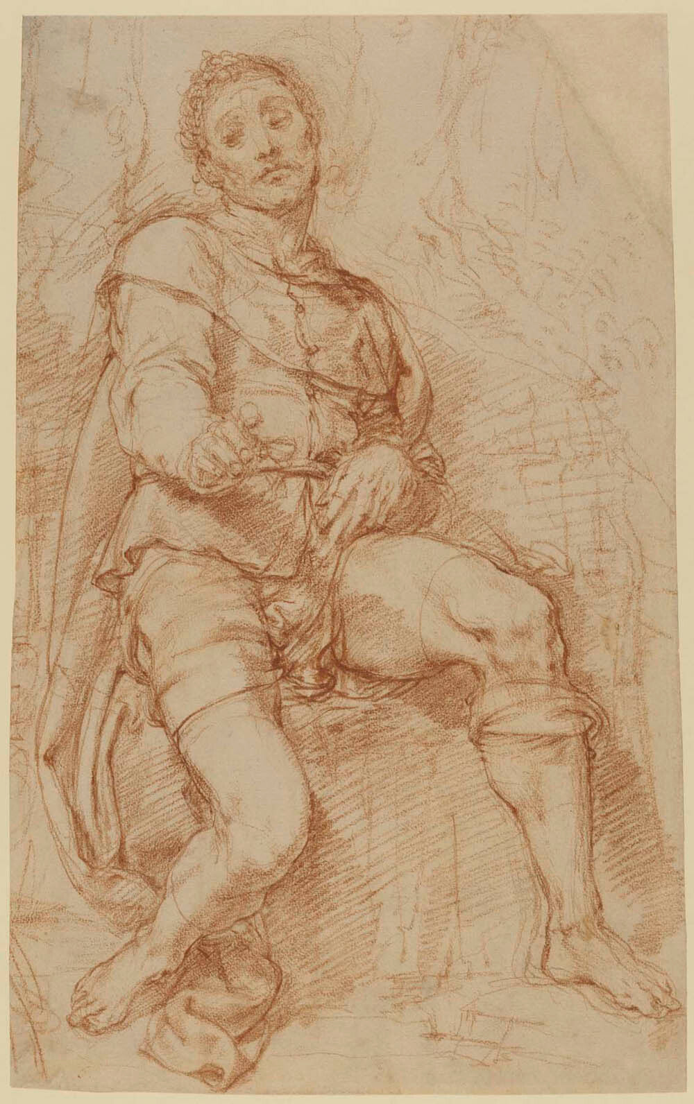 A Seated Man Gm-00013701