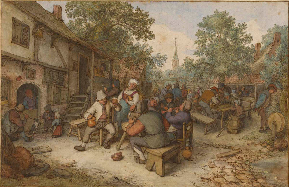 Peasant Festival on a Town Street Gm-00015201