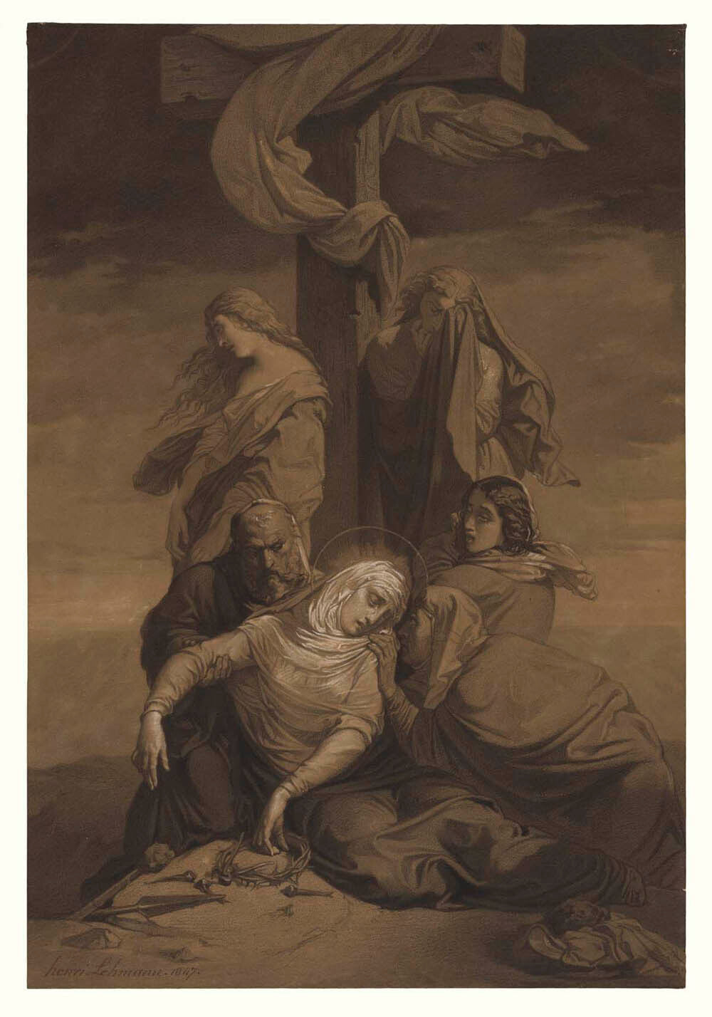 Lamentation at the Foot of the Cross Gm-00017201