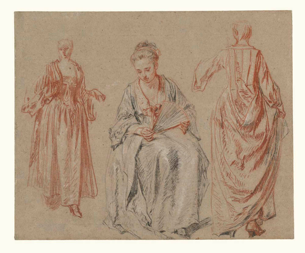 Studies of Three Women Gm-00018201