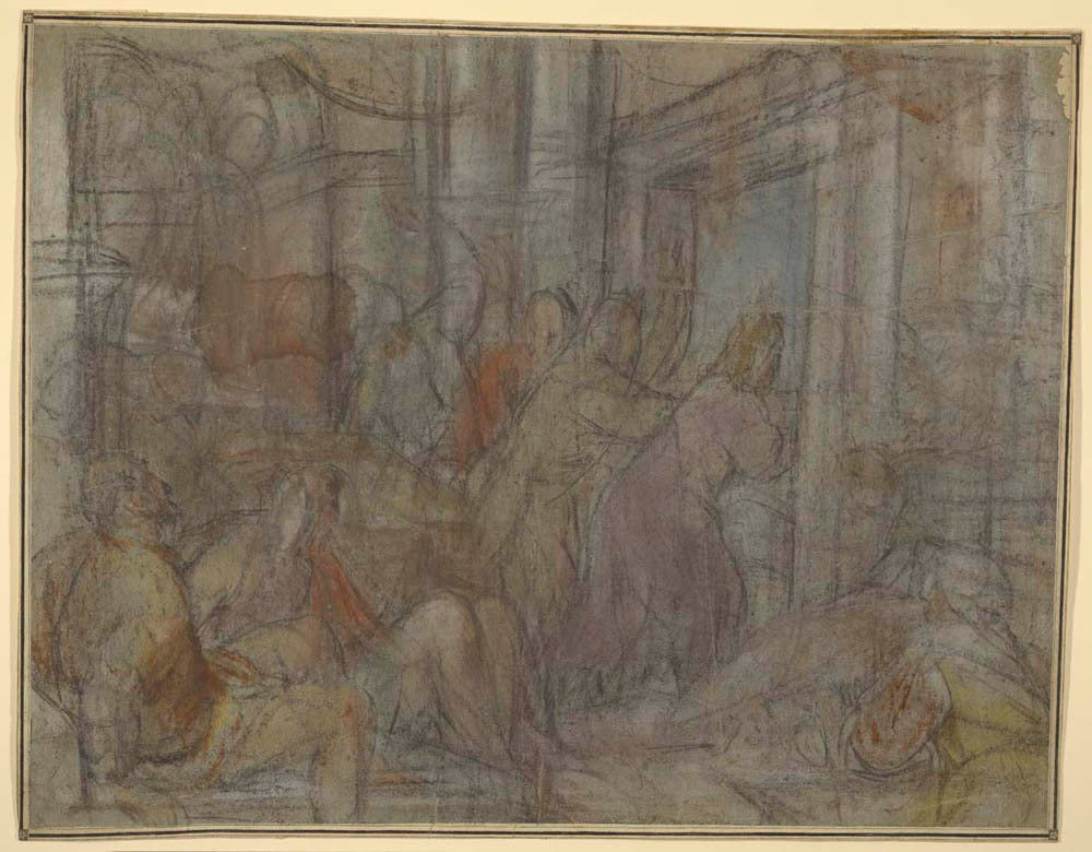 Christ Driving the Money Changers from the Temple Gm-00029801