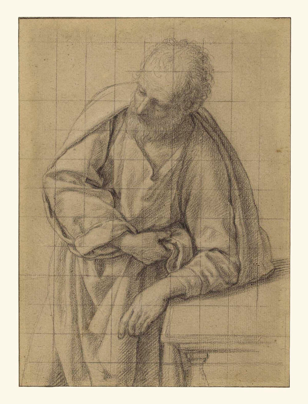 Saint Joseph Leaning on a Table Gm-00031201