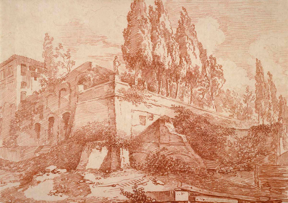 Ruins of an Imperial Palace, Rome Gm-00032901