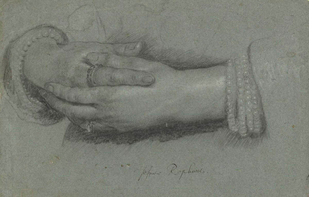 Study of a Woman's Hands Gm-00035401