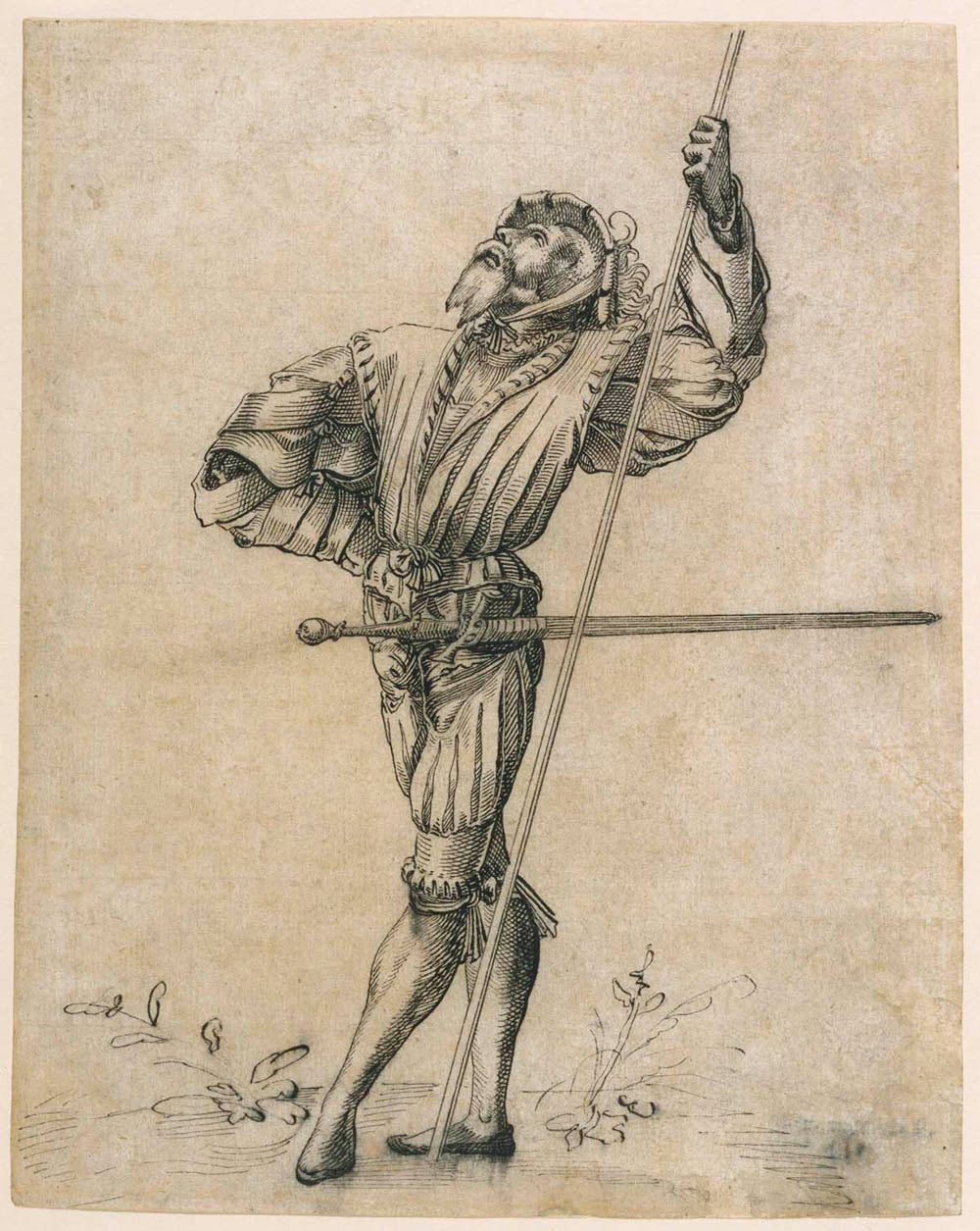 Standing Landsknecht Gm-00036401