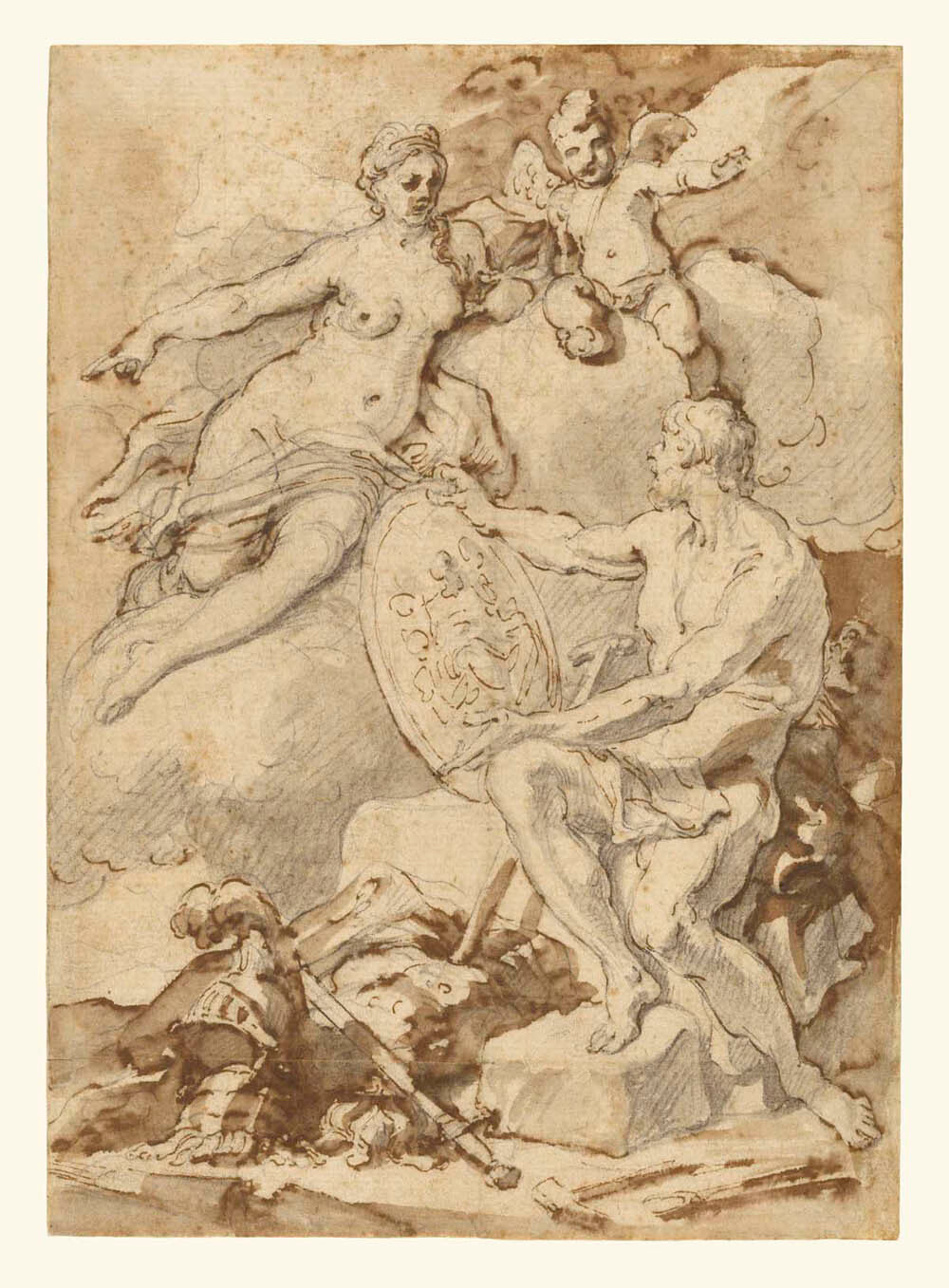 Venus Receiving from Vulcan the Arms of Aeneas Gm-00036501