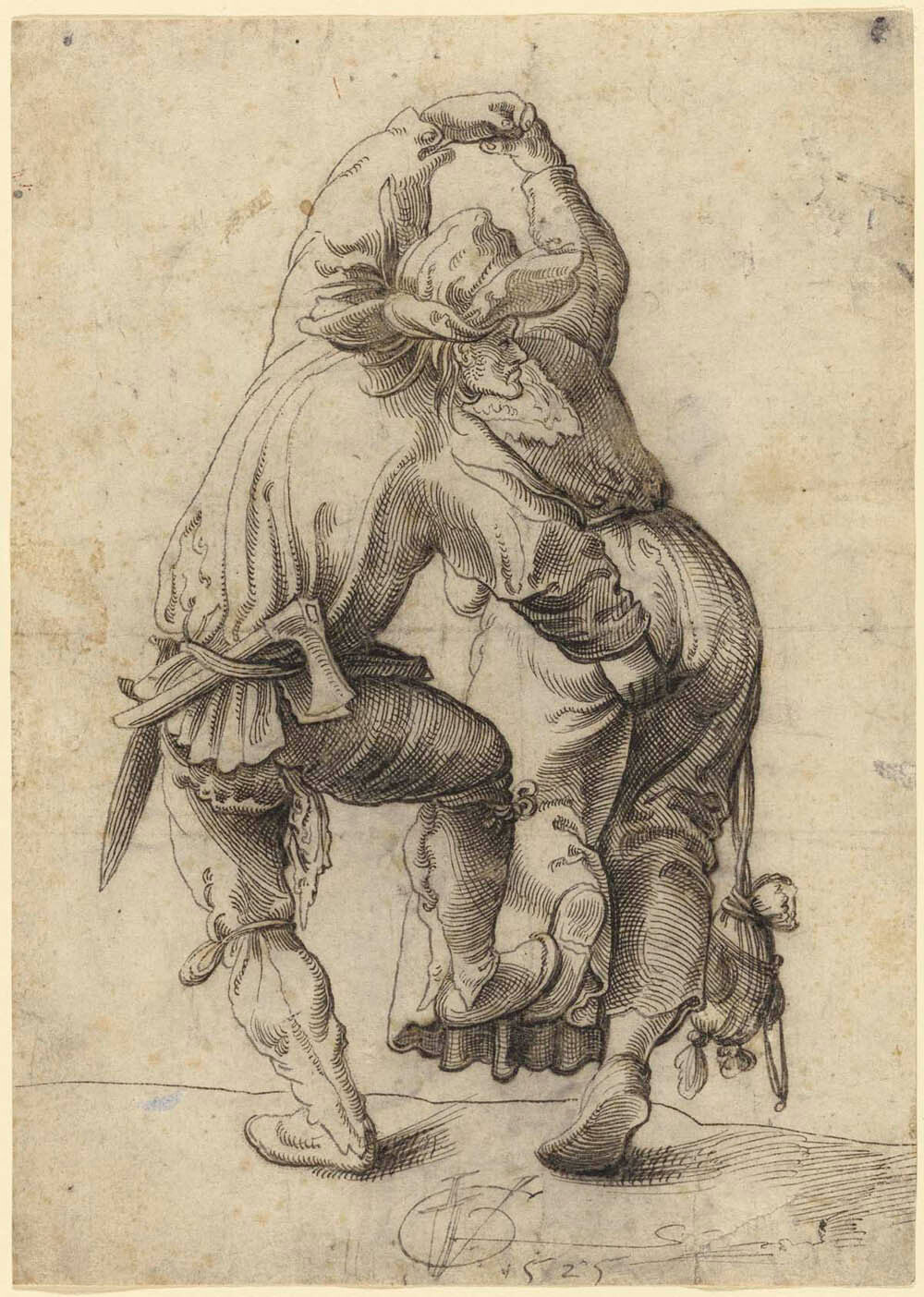 Dancing Peasant Couple Gm-00039701