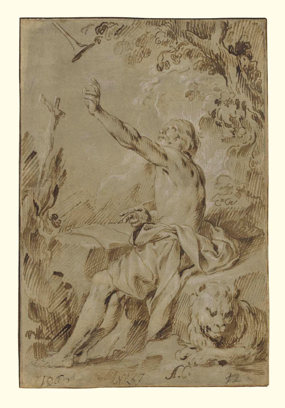 St. Jerome Hearing the Trumpet of the Last Judgment Gm-00047001