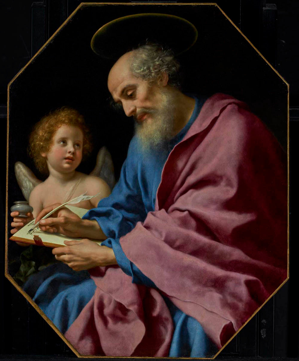 Saint Matthew Writing His Gospel Gm-00057701