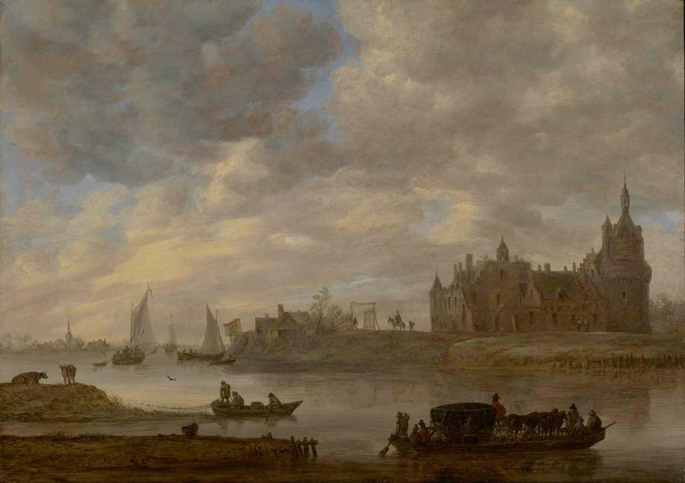 View of Duurstede Castle at Wijk bij Duurstede Gm-00075501