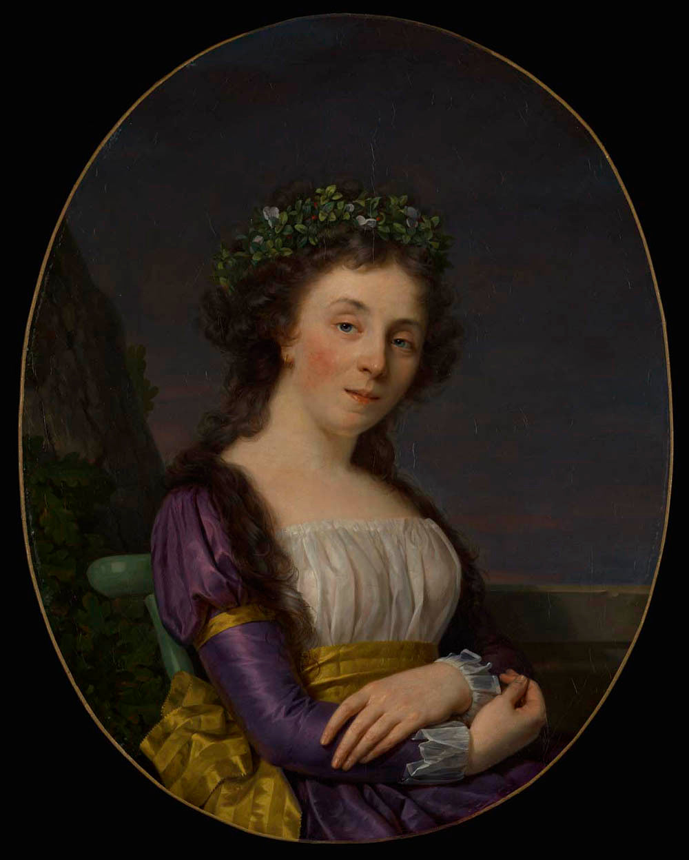 Portrait of Marie-Louise Joubert, neé Poulletier de Perigny Gm-00079701