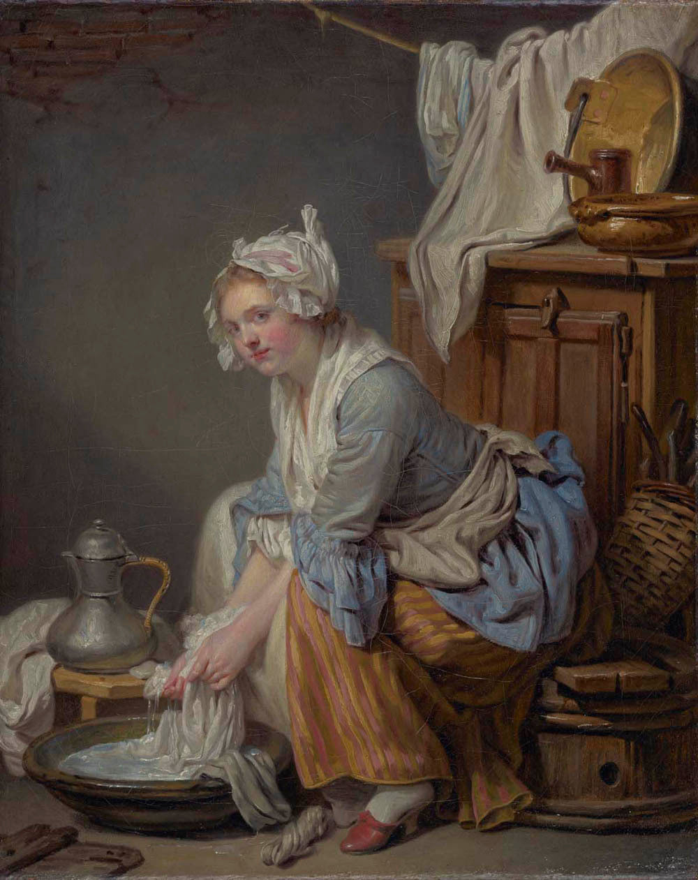 The Laundress (La Blanchisseuse) Gm-00084301