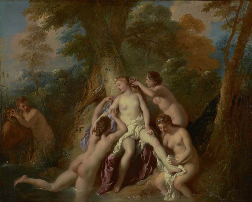 Diana and Her Nymphs Bathing Gm-00085001