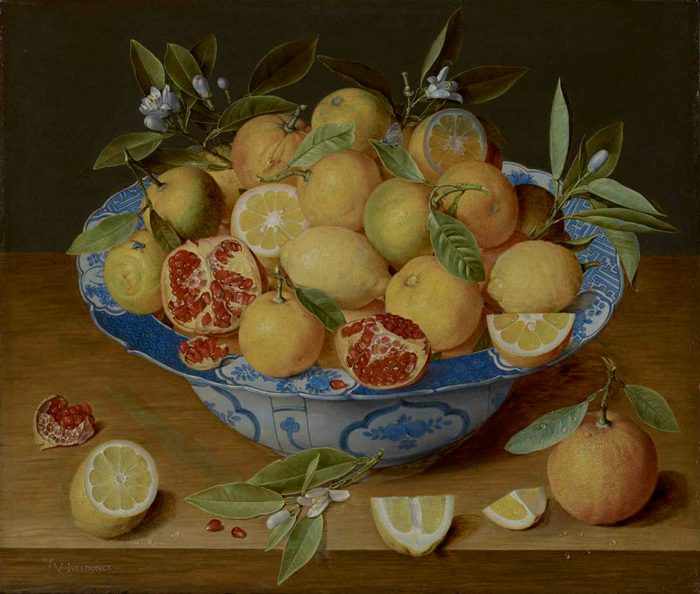 Still Life with Lemons, Oranges, and a Pomegranate Gm-00091101