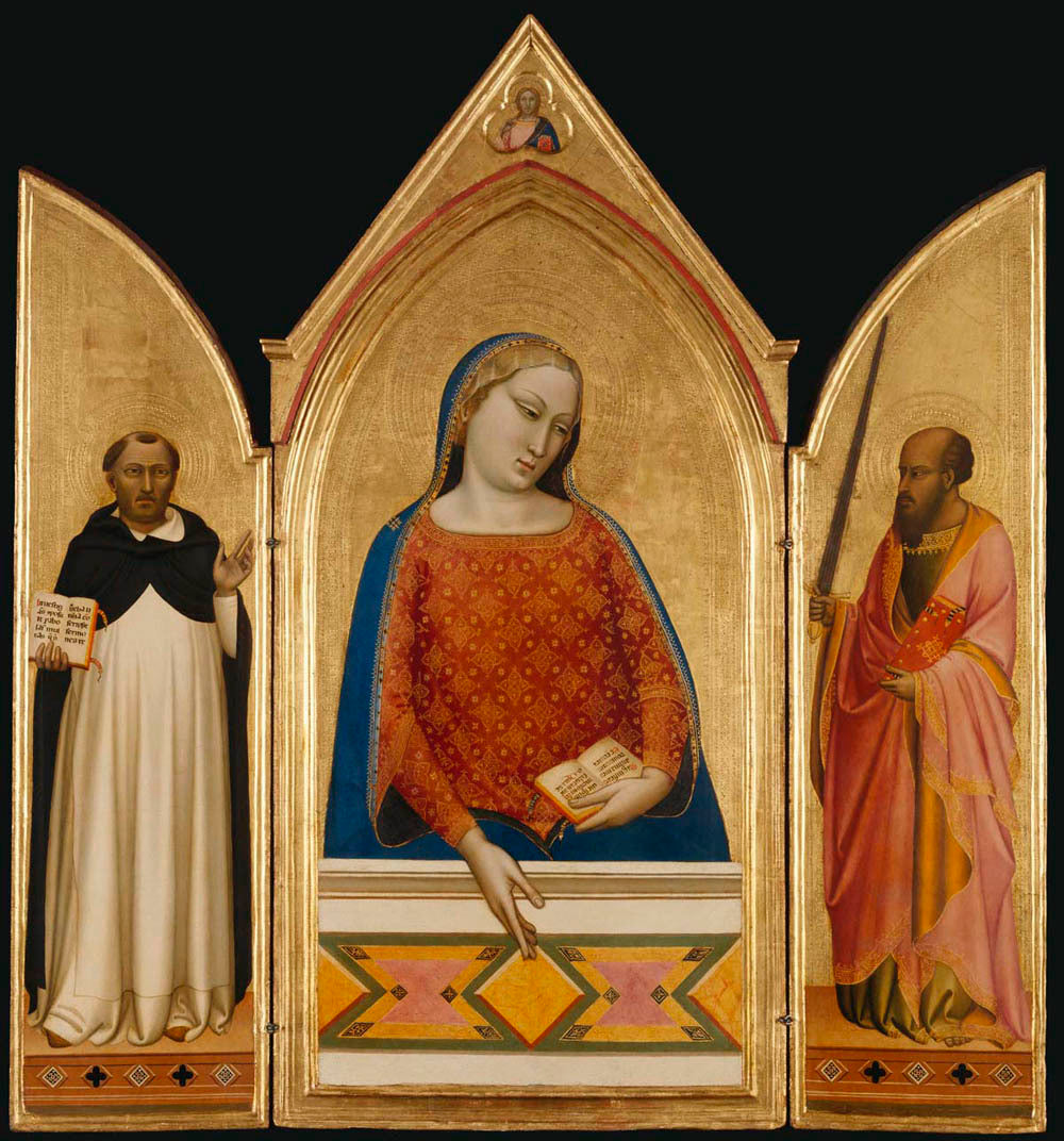 The Virgin Mary with Saints Thomas Aquinas and Paul Gm-00104401