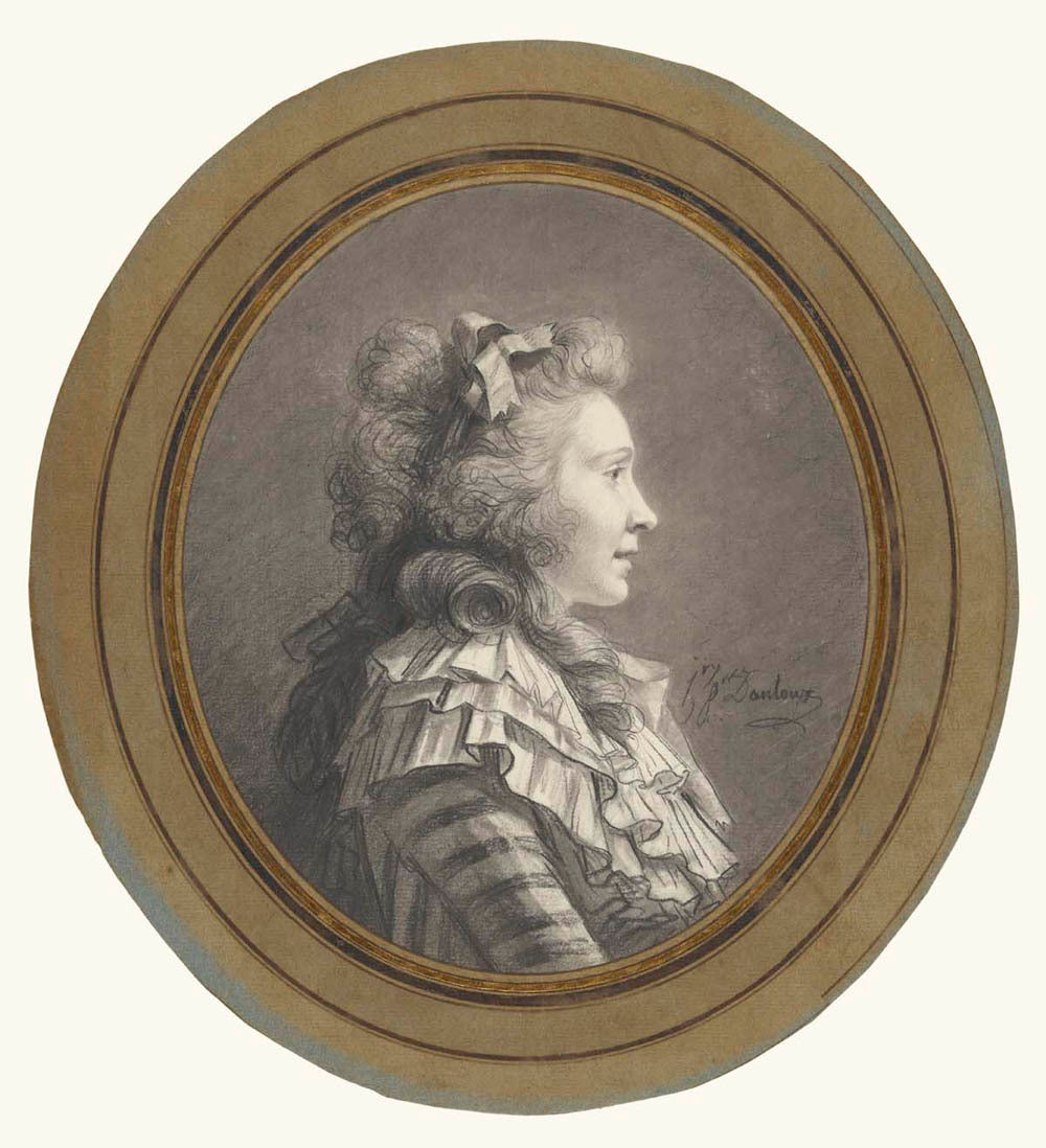 Portrait of a Young Lady in Profile Gm-10870101