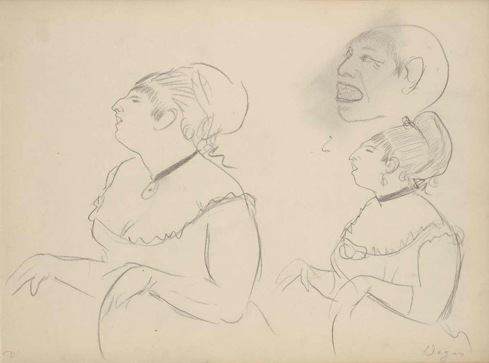 Sketches of Café Singers Gm-13369501