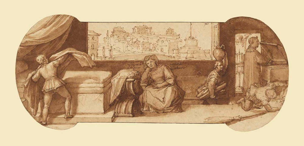 Taddeo Employed on Menial Tasks at Calabrese's House Gm-13469501