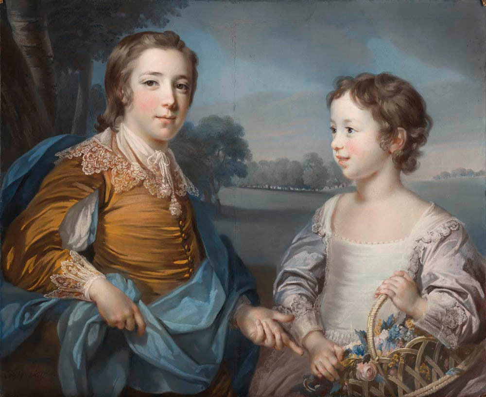 Portrait of Joseph (1741-1786) and his Brother John Gulston (1750-1764) Gm-13540701