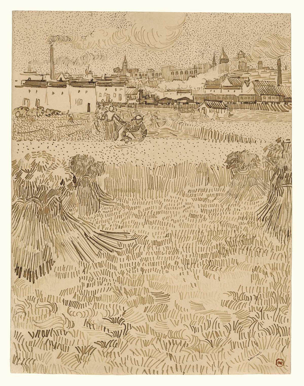 Arles:  View from the Wheatfields Gm-14198701