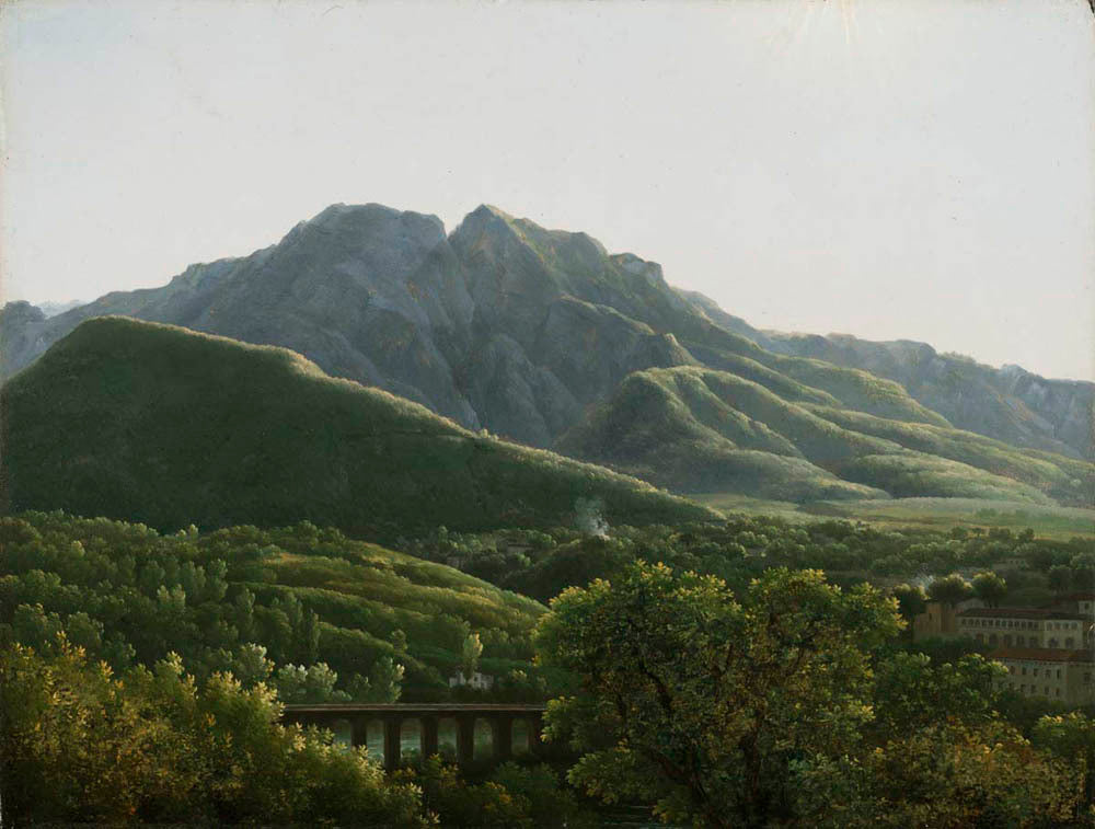 View of the Bridge and Part of the Town of Cava, Kingdom of Naples Gm-14360201
