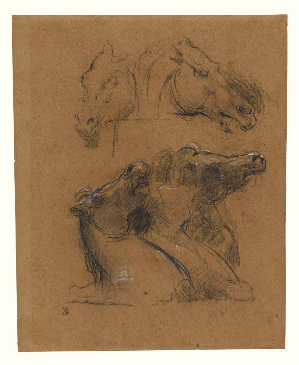 Studies of Horses (after the Elgin marbles) Gm-25259401