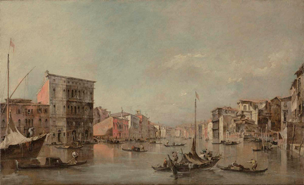 The Grand Canal in Venice with Palazzo Bembo Gm-26654601