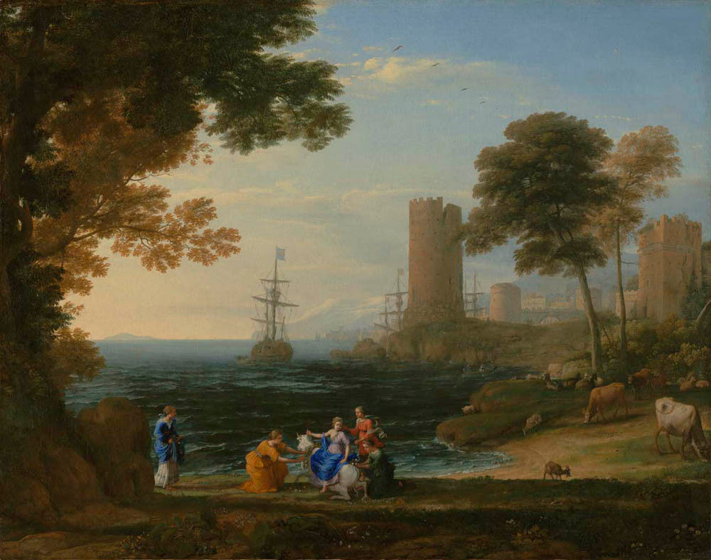 Coast View with the Abduction of Europa Gm-30642501