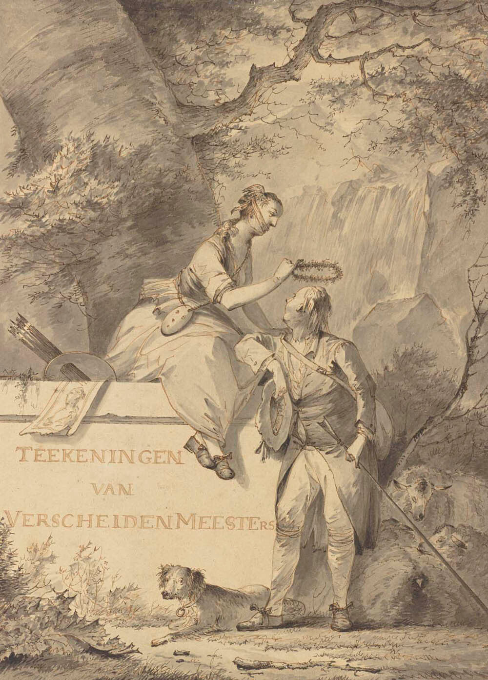 Allegory of Painting and Drawing Gm-31329701