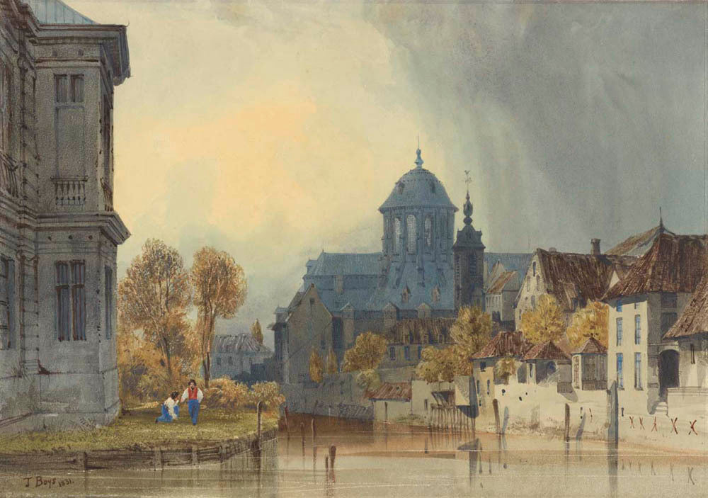 A View of the Church of Our Lady of Hanswijk, Mechelen (Malines), Belgium Gm-31390401