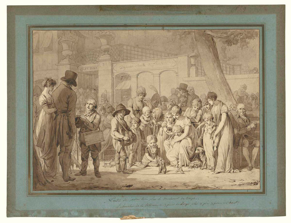 Compositional Drawing for &#39;Entrance to the Jardin Turc&#39; Gm-32873301