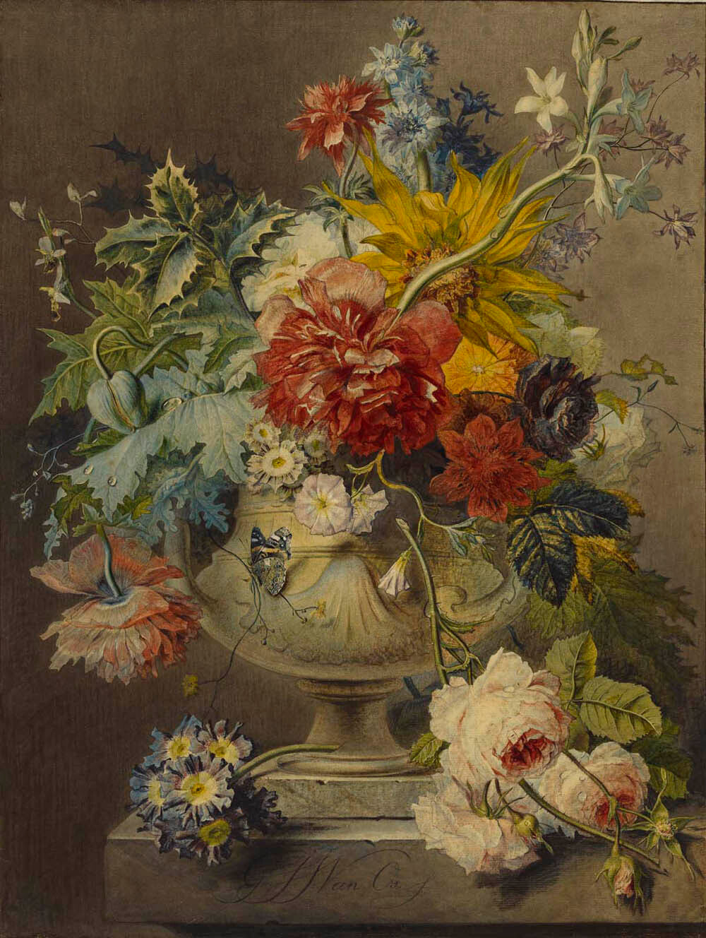 Bouquet of Flowers in a Vase Gm-34537301