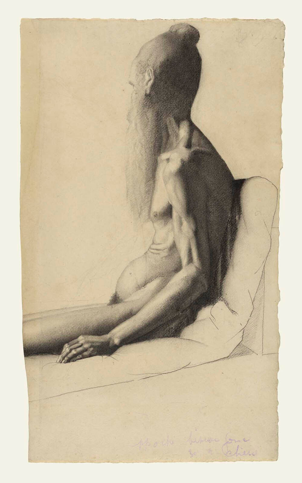 Nude Study of an Old Man Gm-34935301