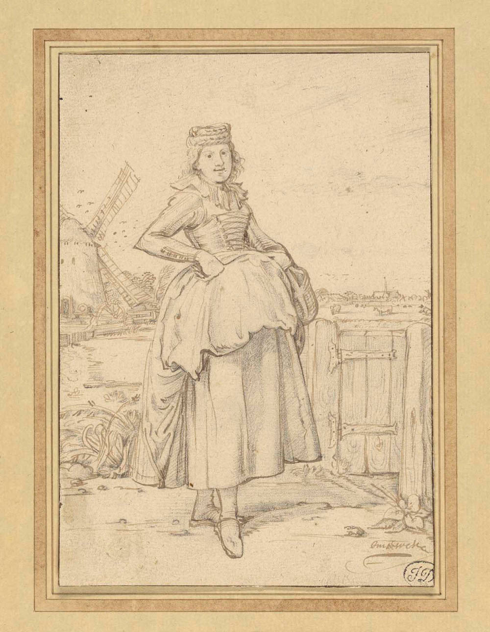 A Peasant Girl from Alkmaar Gm-35055201