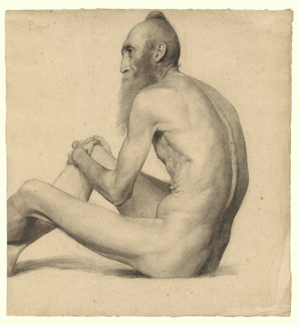 Nude Study of an Old Man Gm-35264901