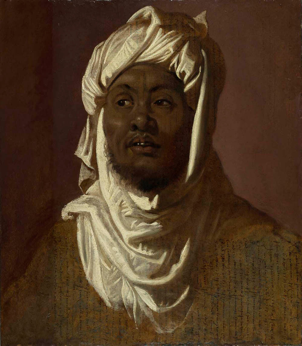 The Head of an African Man Wearing a Turban Gm-36717901