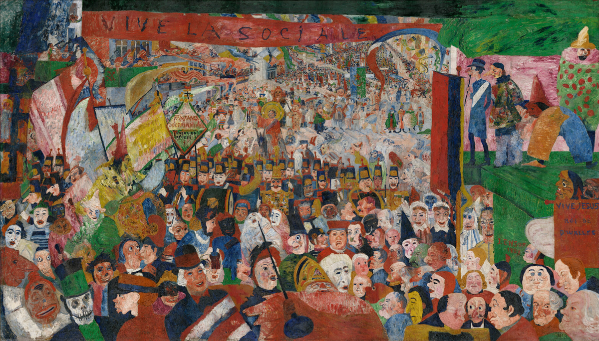 Christ&#39;s Entry into Brussels in 1889 Gm-000811